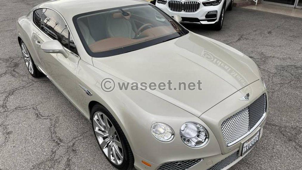 Bentley Continental 2016 for sale 0