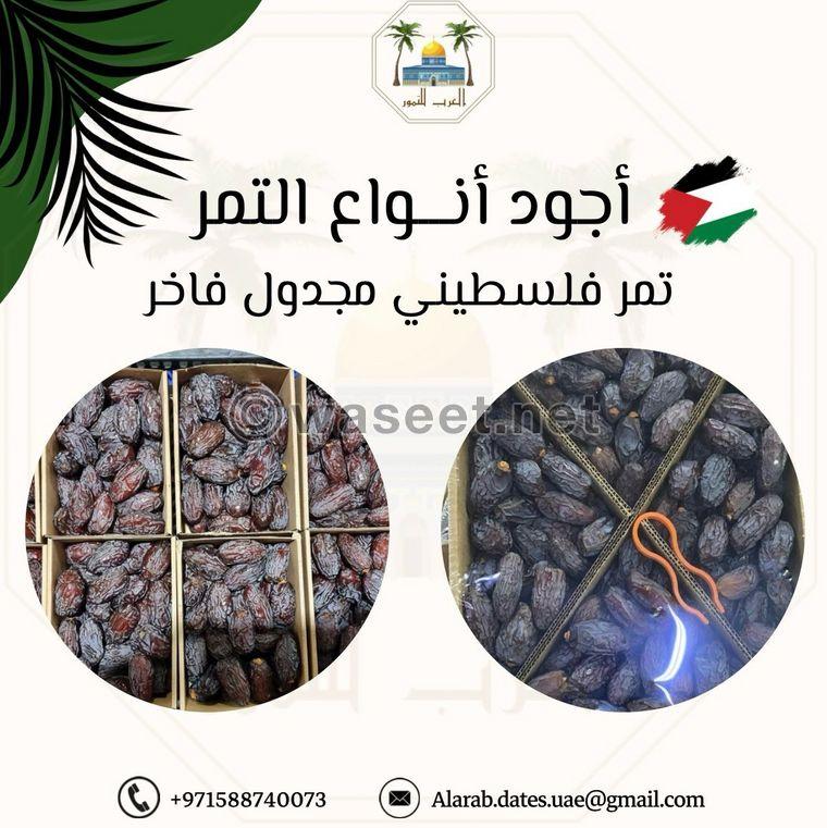 Luxurious scheduled Palestinian dates, new packaging for sale 1