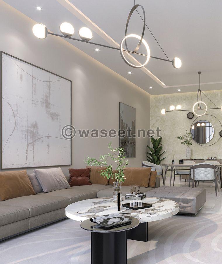 A very luxurious one-bedroom apartment in Sharjah 0