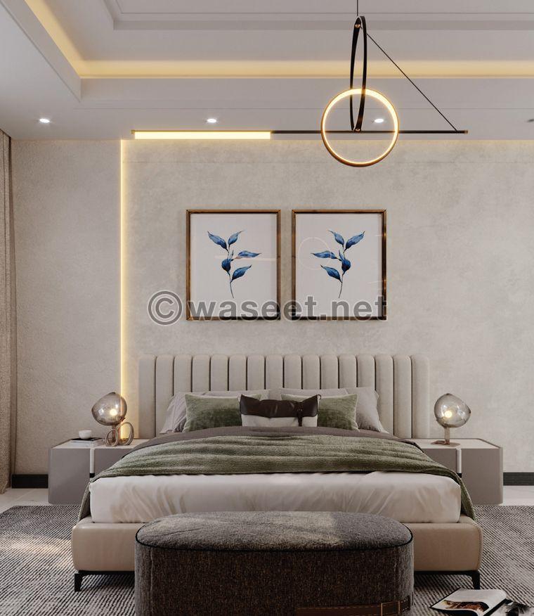 A very luxurious one-bedroom apartment in Sharjah 2