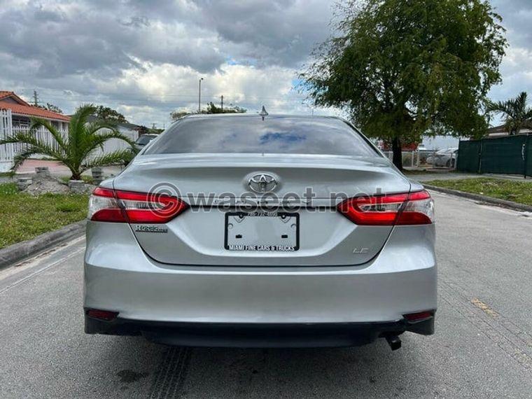 2019 Toyota Camry LE FWD 2