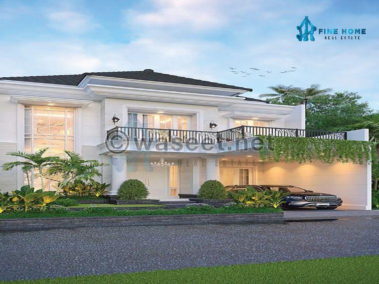 A villa with elegant designs and spacious spaces 0