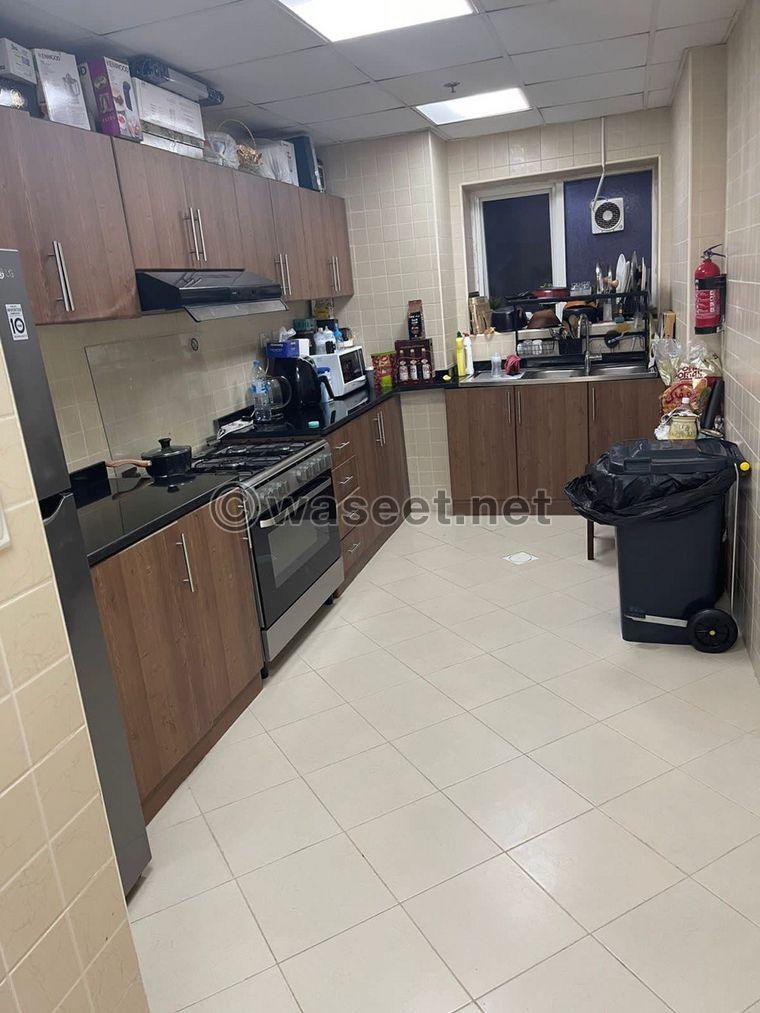 3-room apartment and lounge for resale of Ajman One Towers 6