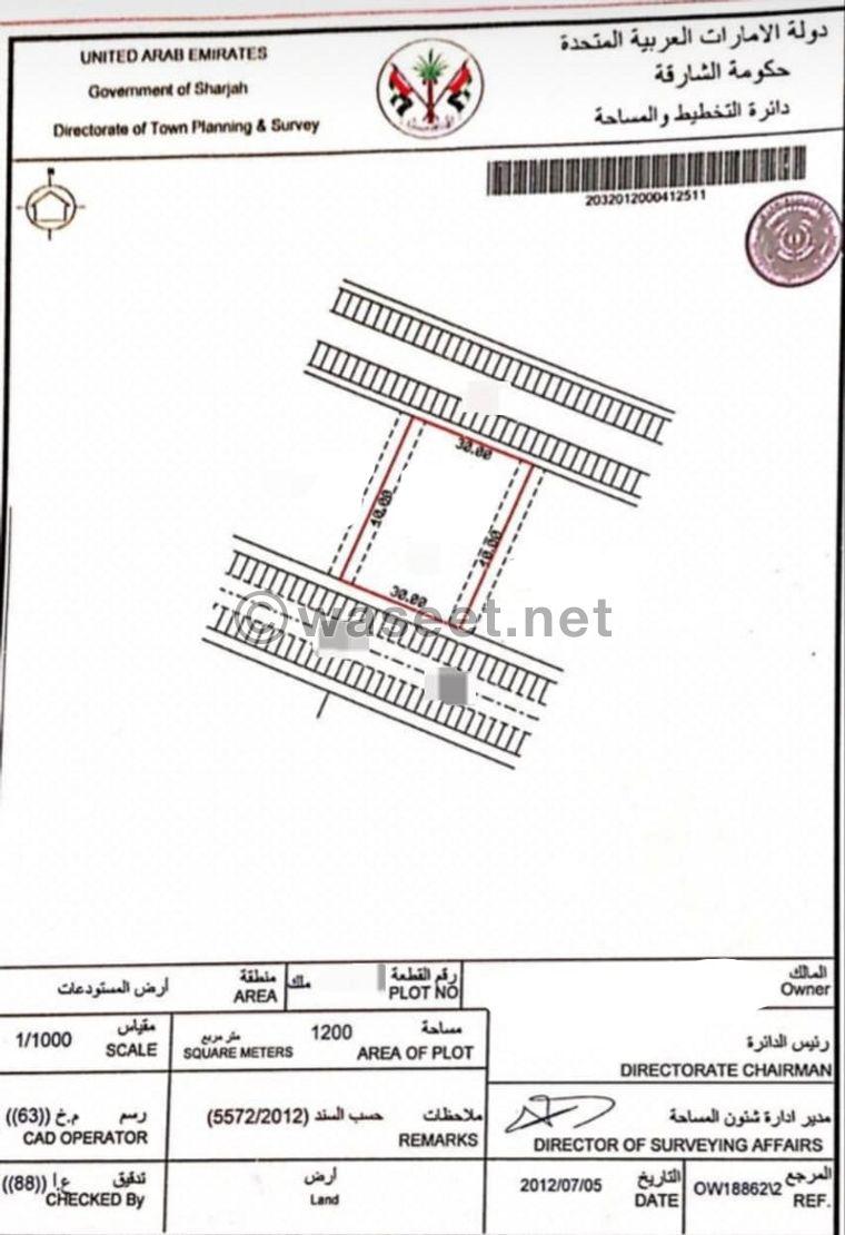 For sale a plot of land in Industrial Area 18  0