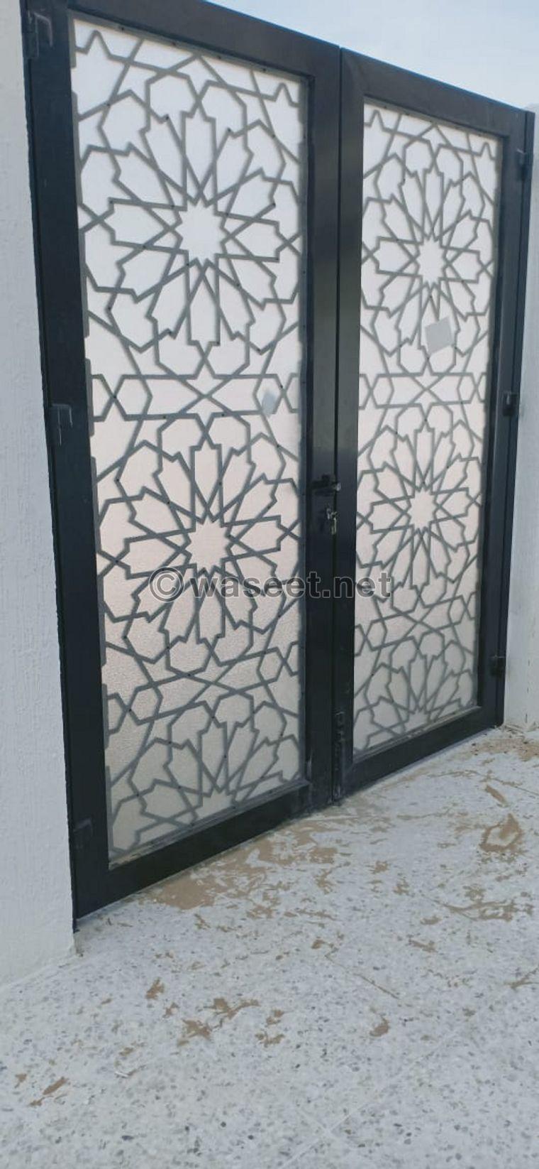 Aluminum window aluminum door metal door swimming pool fence 3