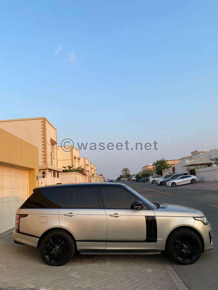 Range Rover Vogue Super with SVO kit original - GCC model 2014 2