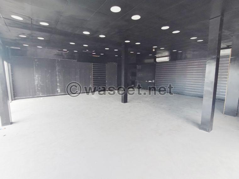 For rent, a commercial store in Musaffah Industrial Area M3 2