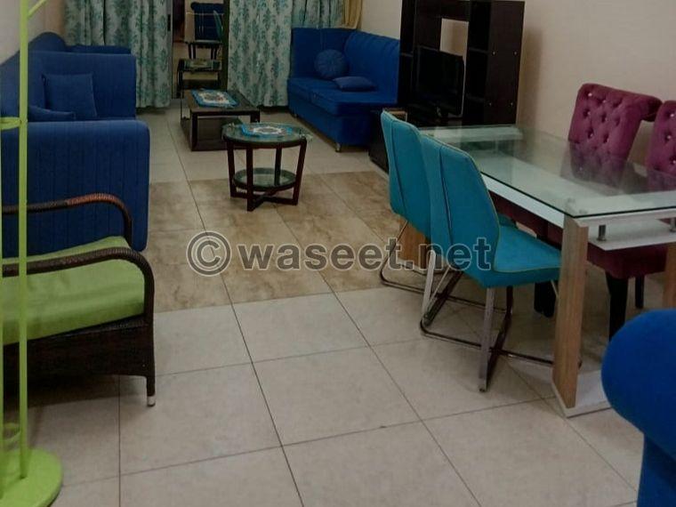 Furnished apartment for rent, two rooms, 2 halls 11