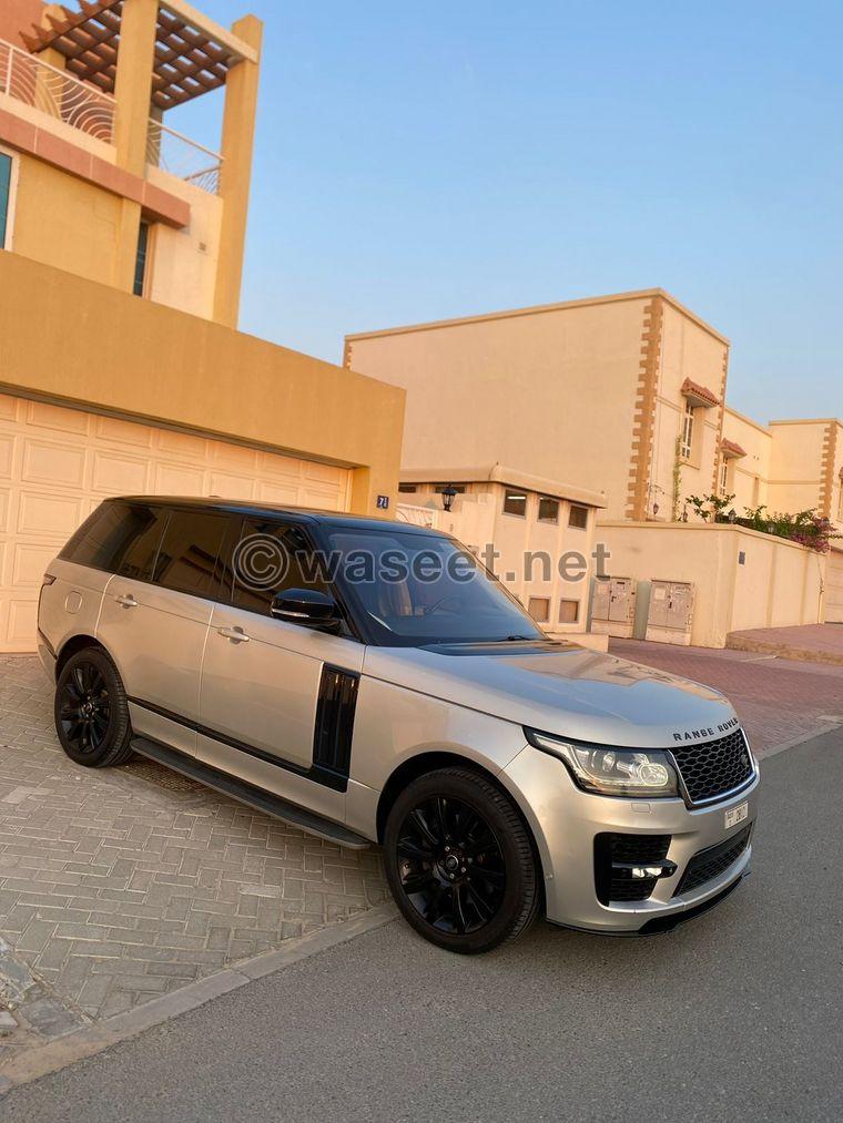  Range Rover Vogue Super with SVO kit original - GCC model 2014 1