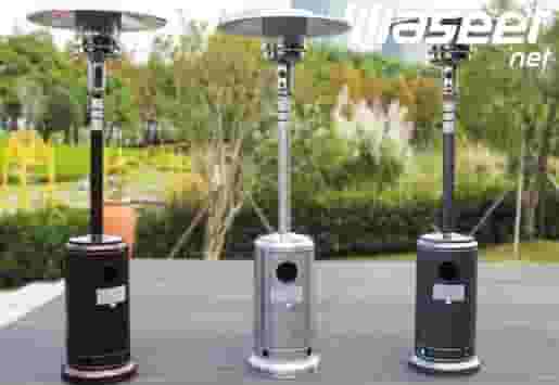 سخان فناء يعمل بالغاز مع الفطر الذهبي سخان فناء يعمل بالغاز مع الفطر الذهبي