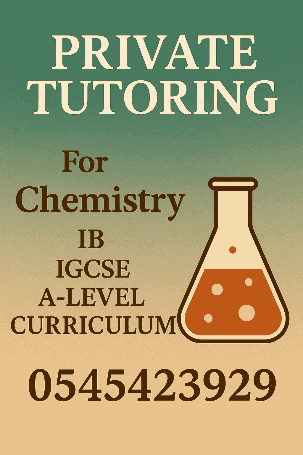 Private lessons in science and mathematics Private lessons in science and mathematics