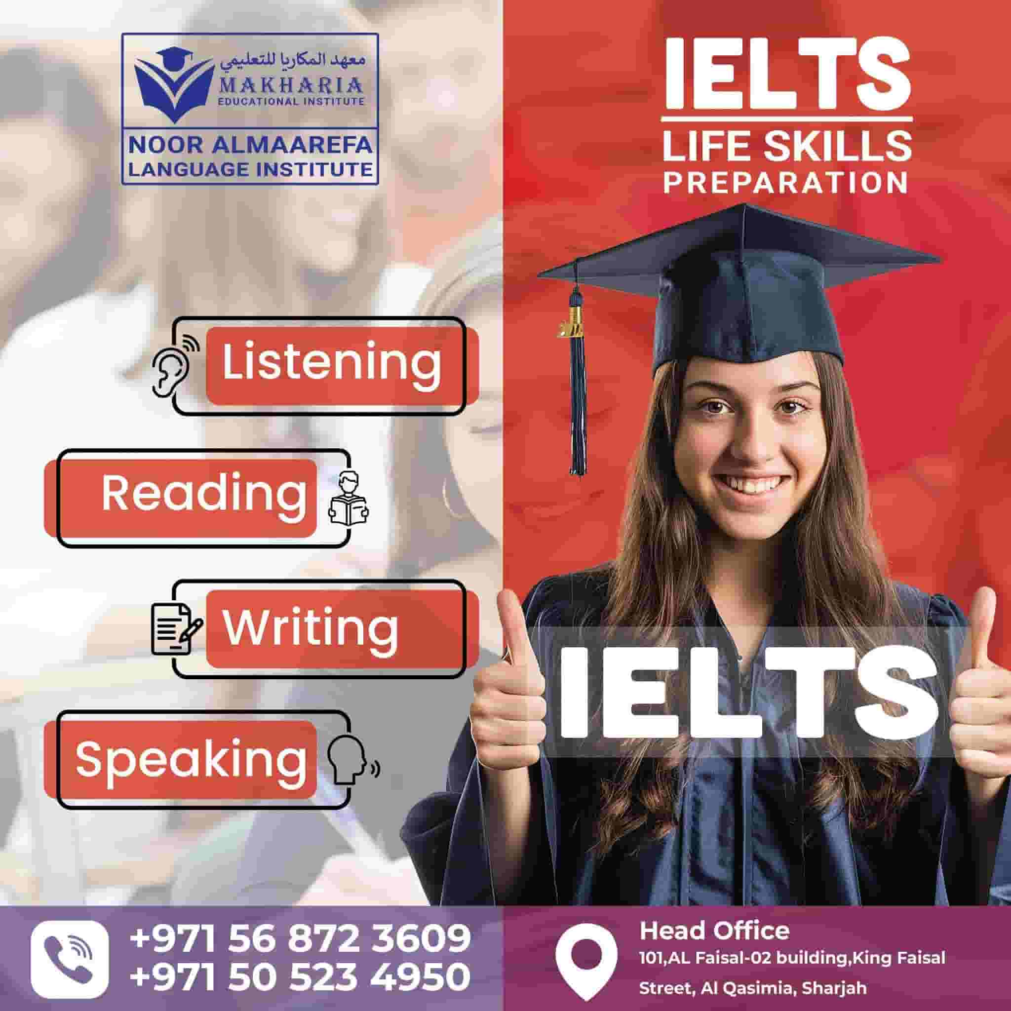 IELTS success in life skills in Sharjah IELTS success in life skills in Sharjah
