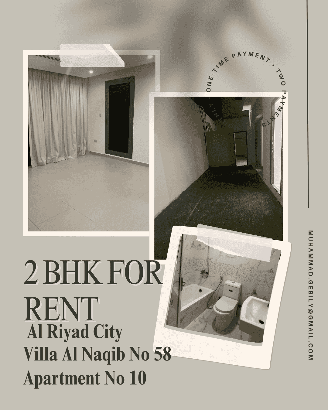 Two bedroom villa for rent in Riyadh Two bedroom villa for rent in Riyadh