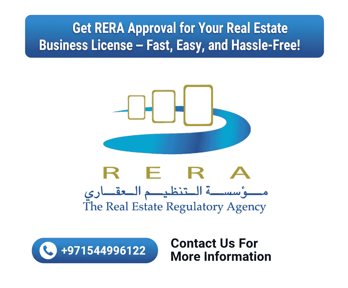 Get RERA approval to obtain a real estate business license Get RERA approval to obtain a real estate business license