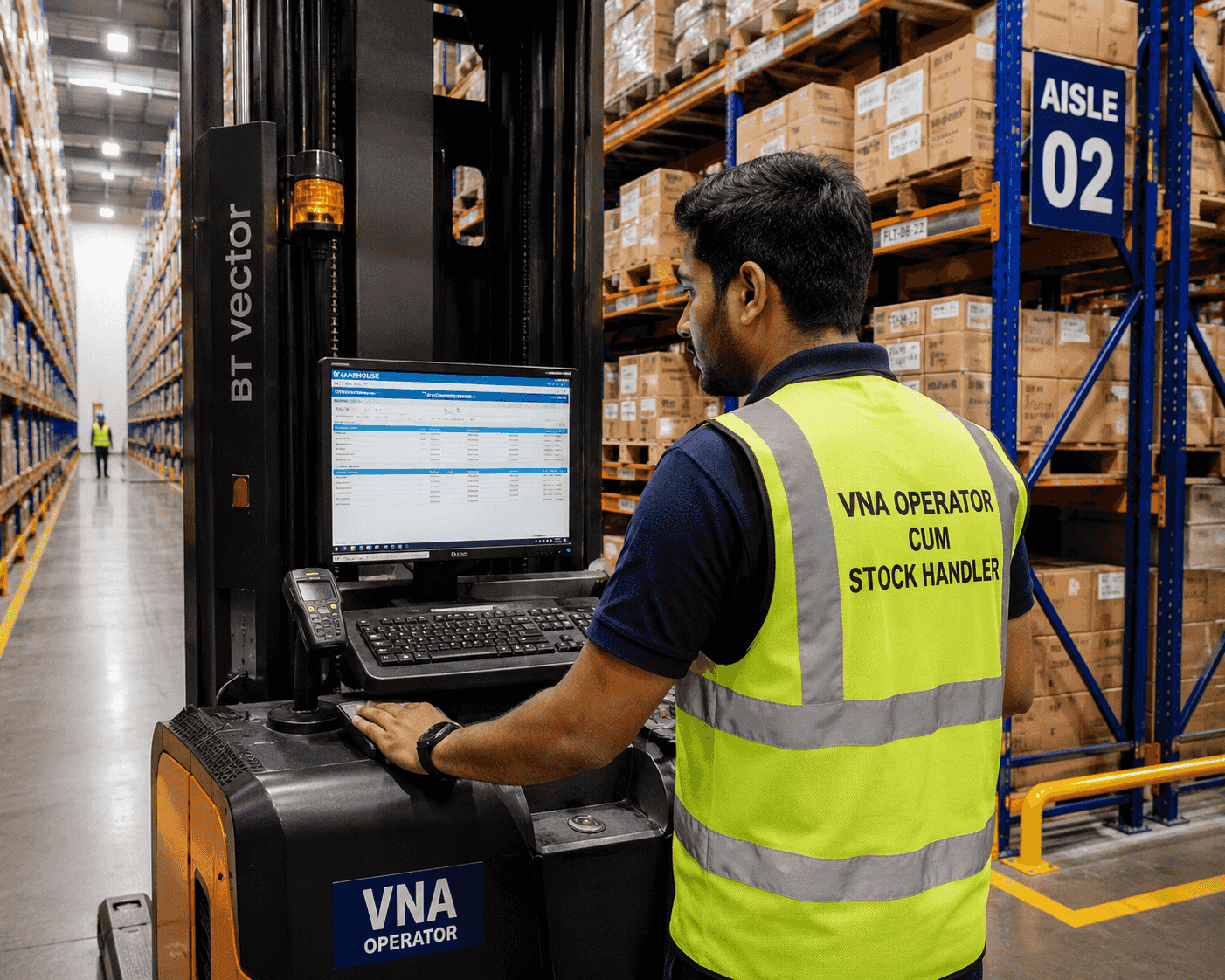 VNA Operator Cum Stock Handler VNA Operator Cum Stock Handler