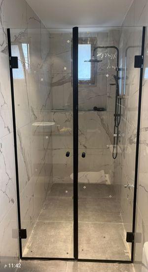 Glass works and bathroom showers  
