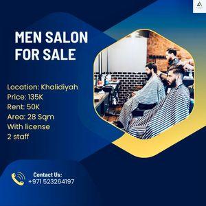 Mens salon for sale Khalidiya