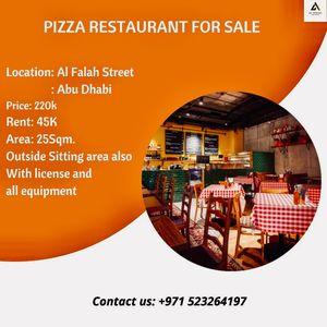 Pizza restaurant for sale
