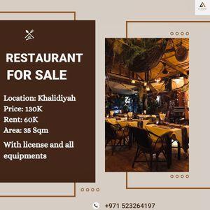 Restaurant for sale Khalidiya
