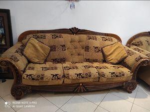 Nice wood sofa set 